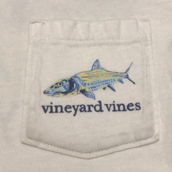 Vineyard Vines men’s one pocket T-Shirt Size small Printed Short sleeve - Picture 6 of 9